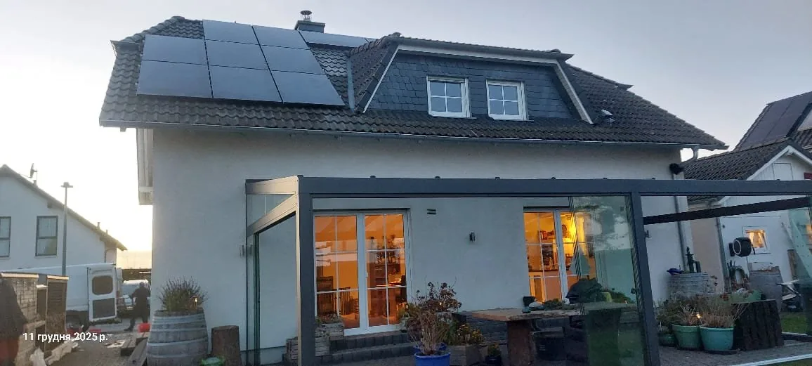 Photovoltaikanlage auf Einfamilienhaus in Langerwehe mit Batteriespeicher schlüsselfertig