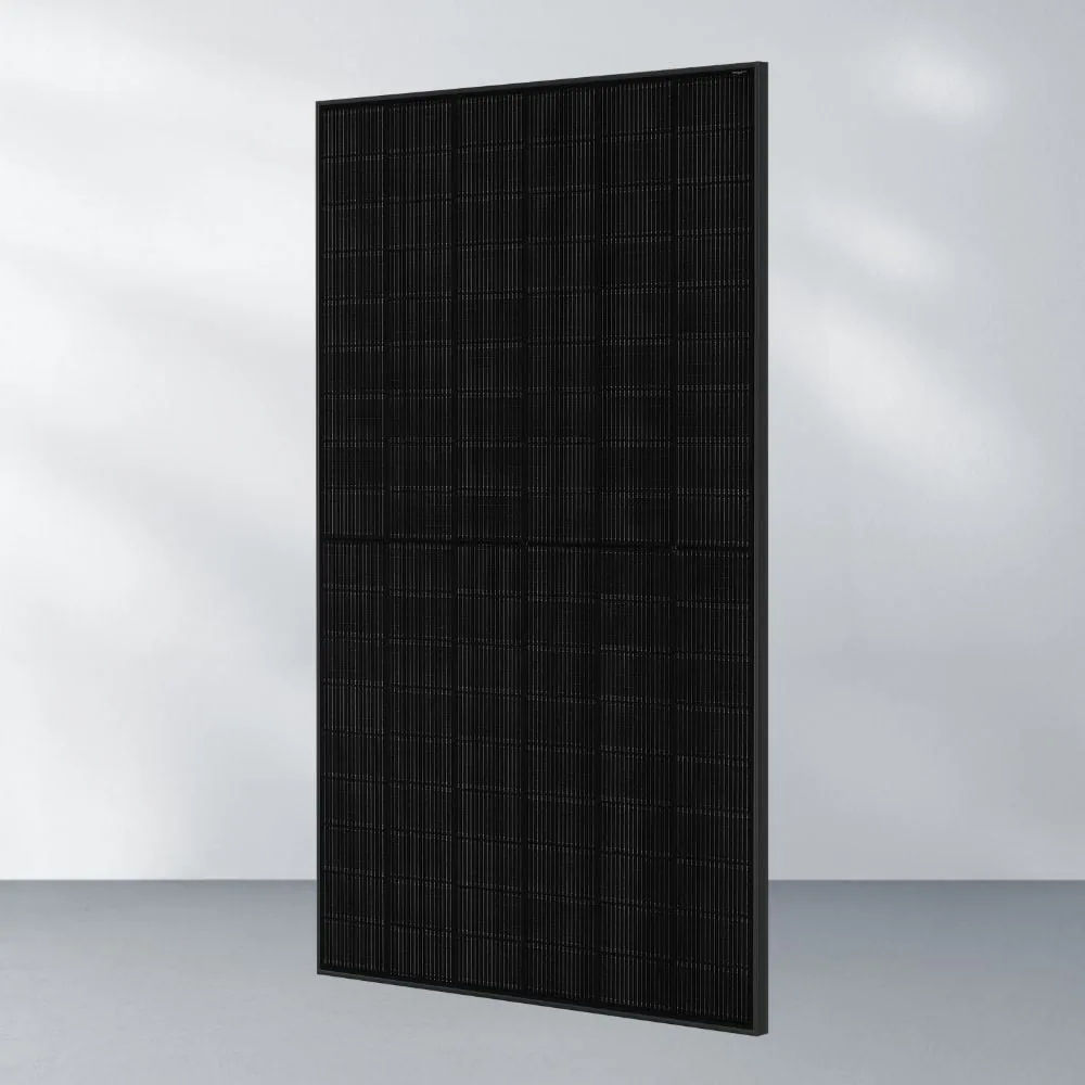 SOLYCO Full Black Solarmodul Detailaufnahme monokristalline TOPCon Zellen