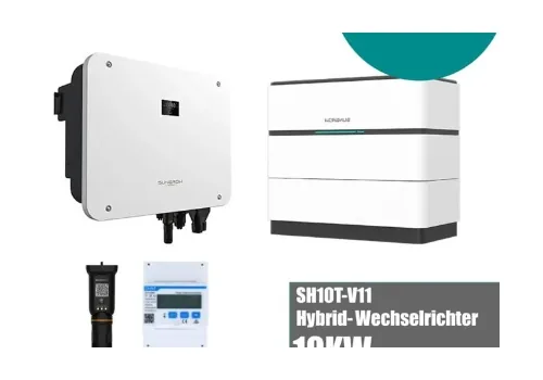 Photovoltaik Komplettset 10 kW Sungrow Wechselrichter mit 10 kWh Speicher